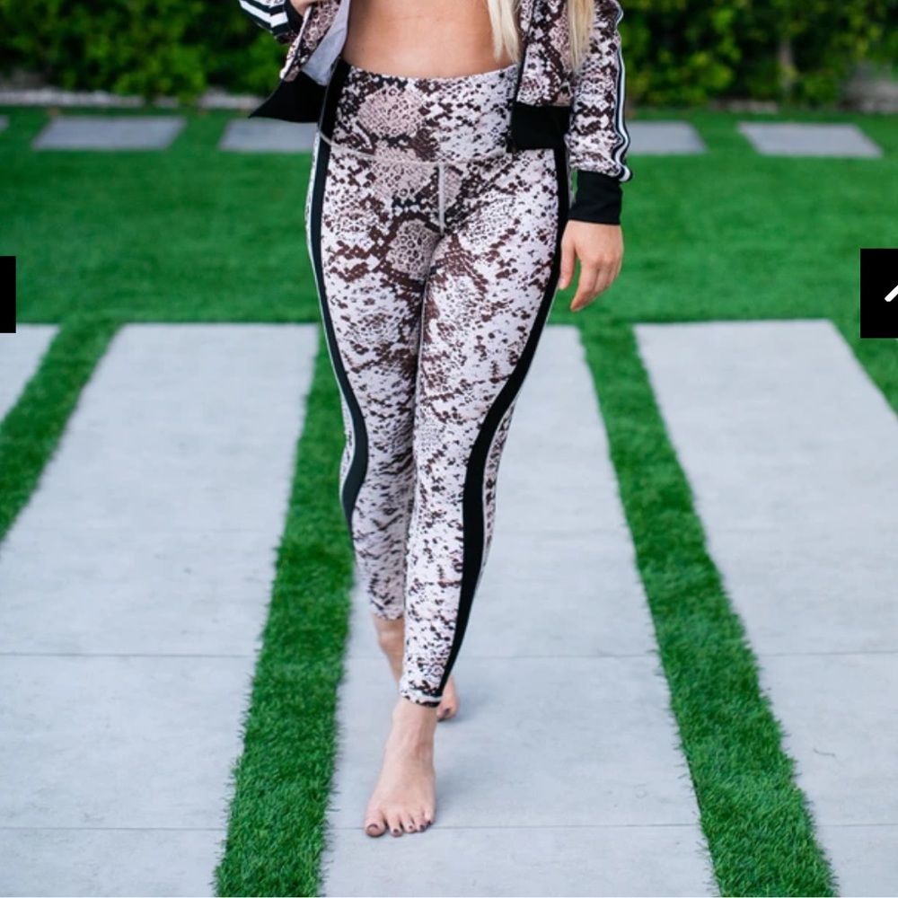 Buddy Love OLIVIA HIGH-RISE WAIST LEGGINGS - SLITHER